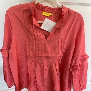 Roberta Roller Rabbit coral top